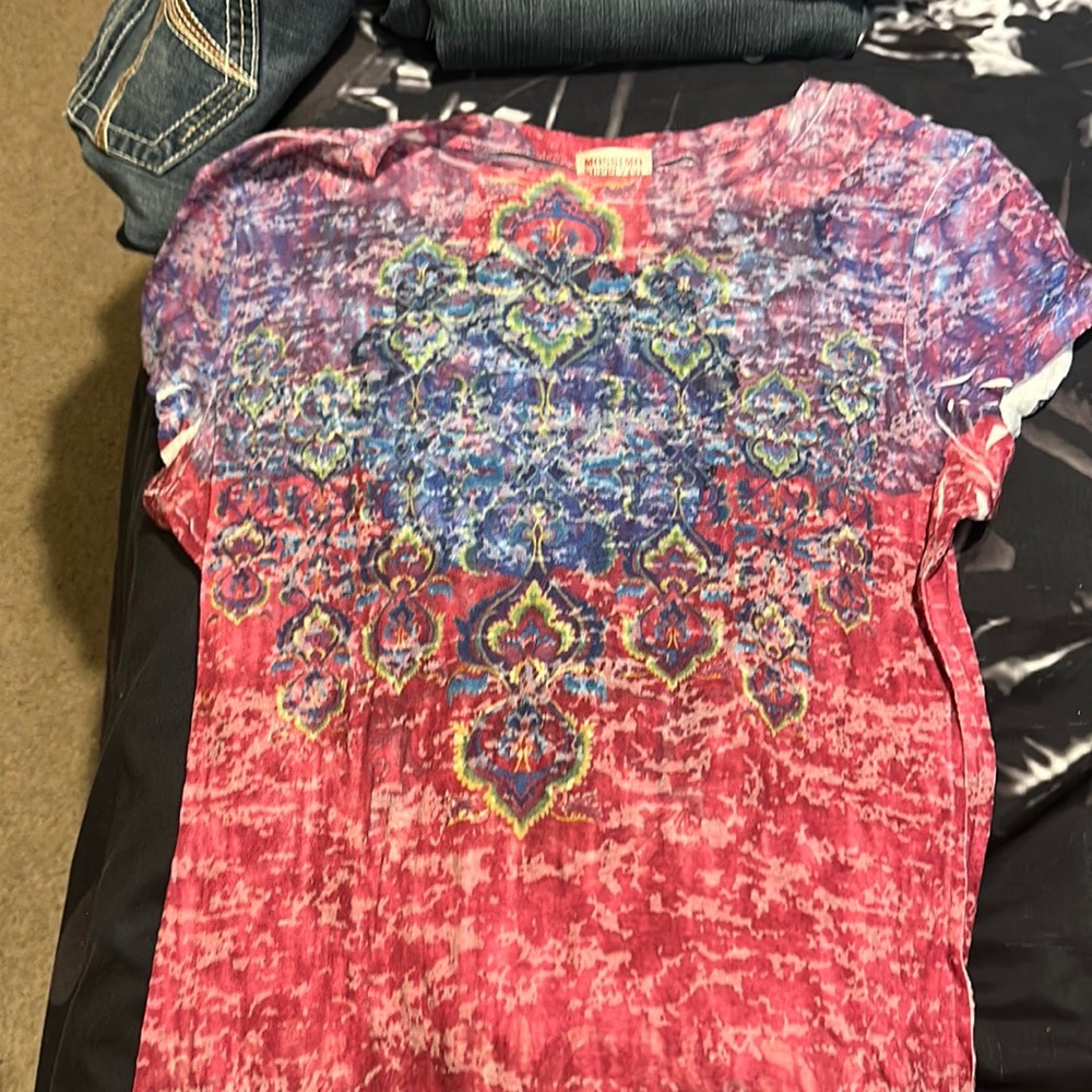 Worn once. Says large but more like a medium or even small